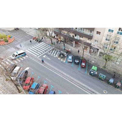 Cortada la calle Monasterio de Urdax en Pamplona: "Los vecinos dicen que es un aviso de bomba"