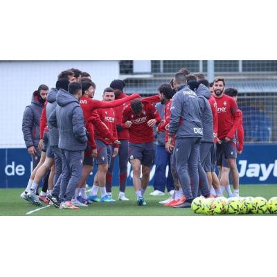 Fotos del entrenamiento de Osasuna de este 1 de abril
