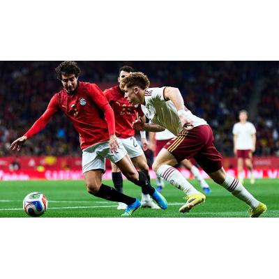 Gris empate de España con Víctor Muñoz jugando media parte