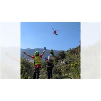Algunos rescates de este año en Navarra: atrapado en un zarzal en Araitz o la piedra que cayó en Etxauri