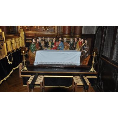 La procesión de Tafalla estrenará el paso de ‘La última cena’ este viernes