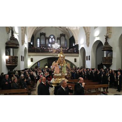 Este Jueves Santo, Función de las Cinco Llagas y procesión en Pamplona