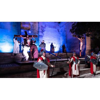 Fotos de la escenificación de La Pasión en Tudela