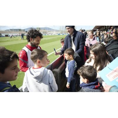 Osasuna culminará su preparación para el Alavés con un entrenamiento a puerta abierta en El Sadar
