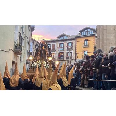 Fotos de la procesión de Viernes Santo de Tafalla