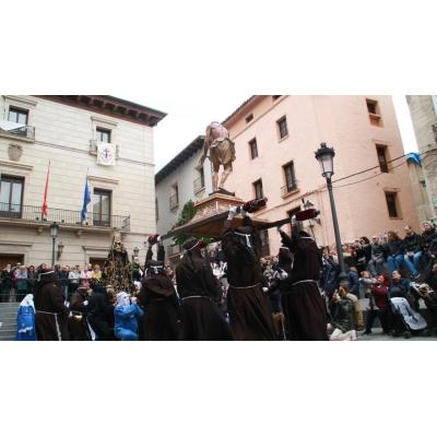 Tudela inicia un apretado fin de semana con la Procesión del Encuentro