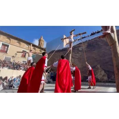 Imágenes del Viacrucis Viviente de Andosilla