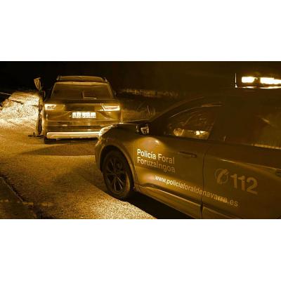 Interceptado un menor al darse a la fuga de un control policial en Beriáin tras robarle las llaves del vehículo a su madre