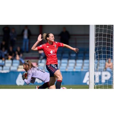 Osasuna Femenino roza la remontada pero cae en Tajonar ante el Barça 'B'