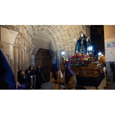 Fotos de la procesión de Viernes Santo de Tudela