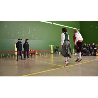 Homenaje a Laso y Albisu en Bizkarreta-Gerendiain