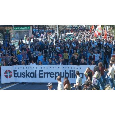 Fotos del Aberri Eguna 2026 de EH Bildu en Pamplona