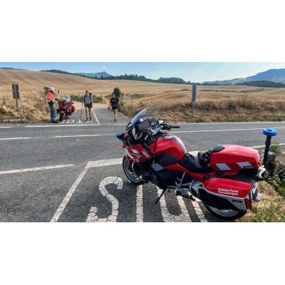 Más agentes, más controles y consejos a peregrinos en el Camino de Santiago en Navarra