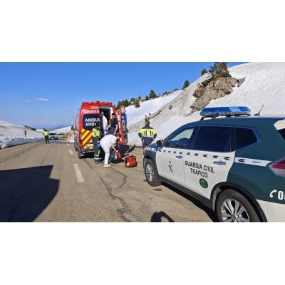 Herido grave un motorista en un accidente en Isaba