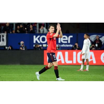 El dato que ilusiona en Osasuna: Budimir tiene su mejor marca al alcance de su mano