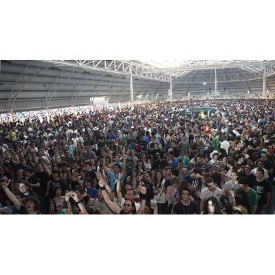 15 años del día de abril más caluroso en Pamplona: Más de 6.000 jóvenes se 'cocieron' en la carpa