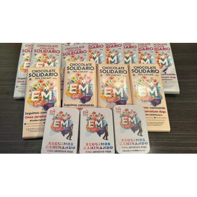 Navarra se vuelca con este chocolate solidario contra la esclerosis y dispara los fondos para un nuevo exoesqueleto