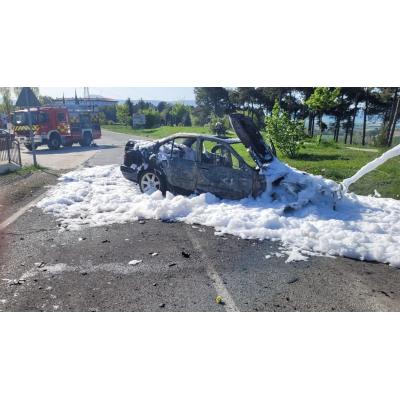 Se da a la fuga drogado en Zizur Mayor y colisiona contra un camión: "Ha sido una situación bastante compleja"