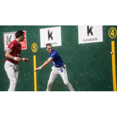 Horario y dónde ver los partidos del Manomanista: arranca la liguilla de cuartos con citas en Azkoitia, Pamplona y Zumaia