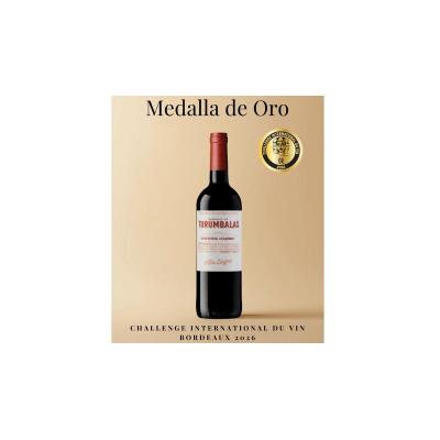 El Tempranillo "Barranco de Turumbalas Sin Sulfitos 2025" de Bodegas Viña Zagra (Azagra) logra la Medalla de Oro en Burdeos