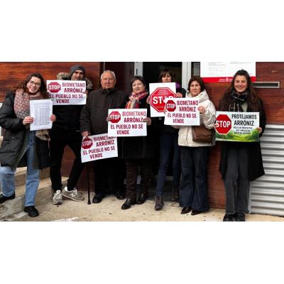 La planta de biogás de Arróniz, en el punto de mira: el alcalde socialista "no informó a los vecinos"