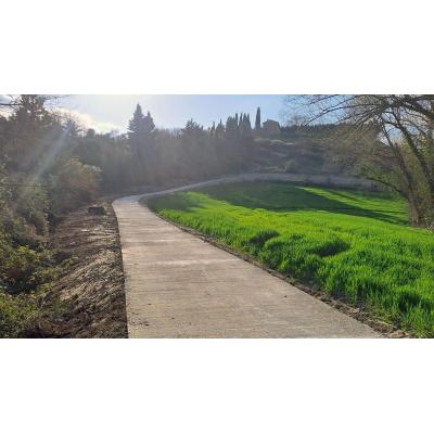 Un nuevo sendero peatonal y ciclable une Urroz-Villa con el Camino Natural del Irati – EuroVelo 3