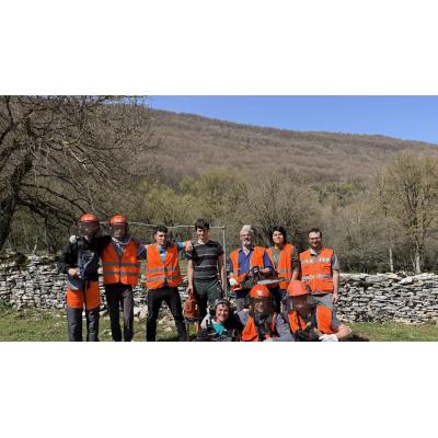 Diez personas se forman en trabajos forestales en la Sierra de Andía