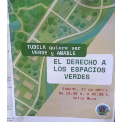 TUDELA quiere ser VERDE y AMABLE