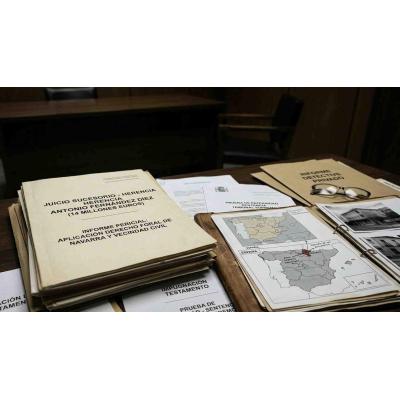 Juicio por un millonario de León que recurrió al Derecho Foral de Navarra para intentar dejar sin herencia a su hijo