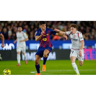 LaLiga deja el Osasuna-Barcelona de la jornada 34 pendiente de asignar