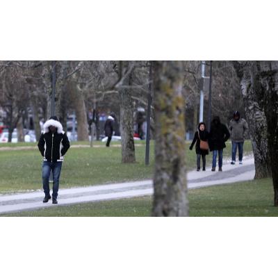 Importante descenso de las temperaturas este sábado en Navarra y el domingo vuelve la nieve al Pirineo