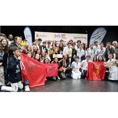 Navarra arrolla en la Gran Final de España de la First Lego League