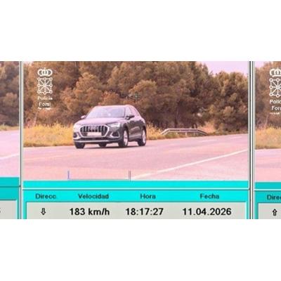 Pillados a 183km y 180km/h por un radar en la N-121