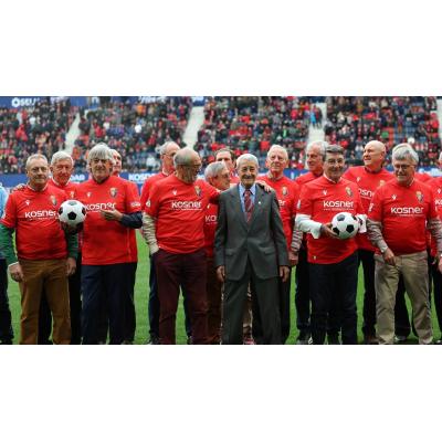 Pepe Alzate: "El homenaje de El Sadar supone mucho para nosotros"
