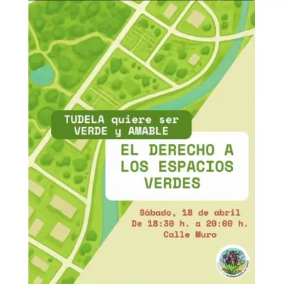 TUDELA quiere ser VERDE y AMABLE