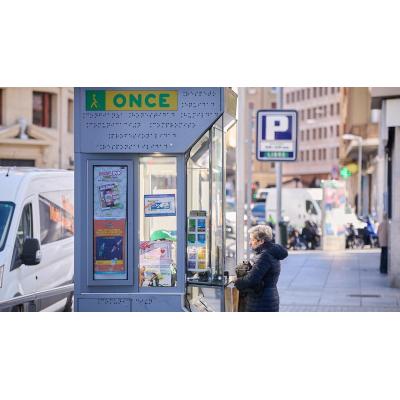 La ONCE deja un nuevo premio en Pamplona: un kiosco del centro reparte miles de euros