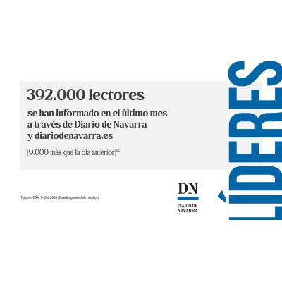 Diario de Navarra sigue creciendo y consolida su liderazgo: 392.000 lectores se informaron con nosotros el último mes, según EGM