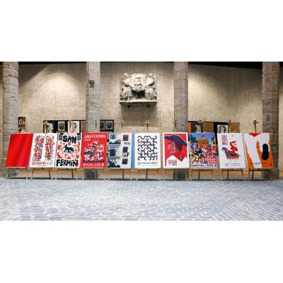 Un total de 488 carteles se han presentado al concurso de San Fermín 2026