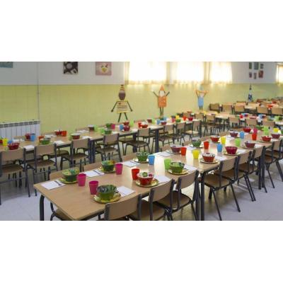 El comedor saludable entra en vigor en los colegios: más fruta y verdura y menos fritos por ley
