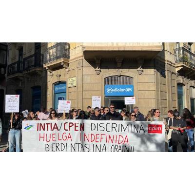 INTIA anuncia un "acercamiento" con los sindicatos tras una reunión que ha abierto "un proceso de conversaciones"
