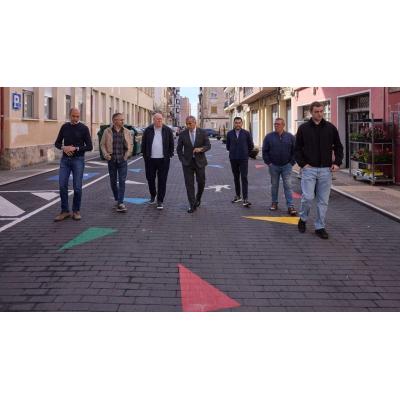 Huarte renueva una de sus calles más transitadas con mejoras para peatones y tráfico