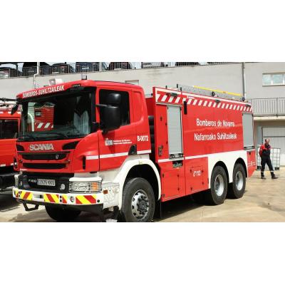 Incendio en un restaurante de Pamplona al arder la campana de la cocina