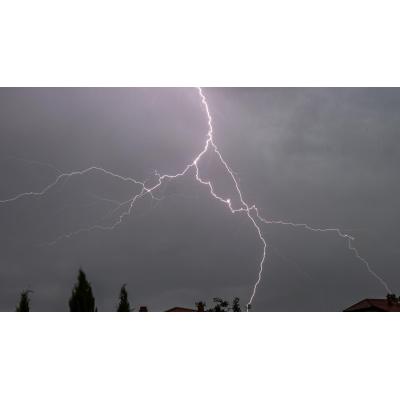 Aviso amarillo por tormentas y granizo este domingo en el centro y Ribera de Navarra