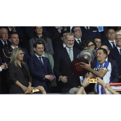 Fotos del triunfo de la Real Sociedad en la final de la Copa del Rey