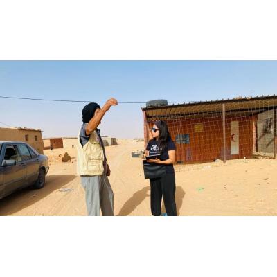 Brithanny Vera, dos años y medio en los campamentos de refugiados saharauis: "Vivir algo así te permite entender tus prioridades"