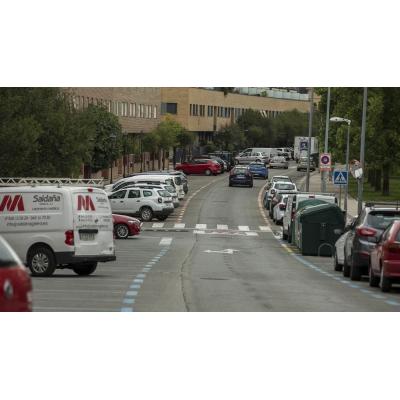 Herido un varón de 31 años tras sufrir una caída de patinete en Pamplona