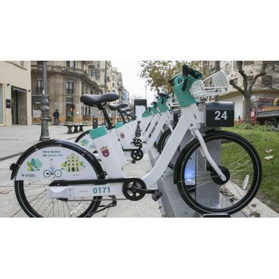 El Ayuntamiento de Pamplona prevé un "despliegue completo" del servicio de bicis eléctricas entre diciembre y enero