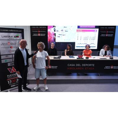 Paula Ostiz (Movistar Team) vuelve a competir en la Clásica Féminas de Navarra