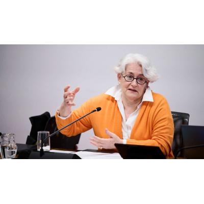 Lourdes Goicoechea (UPN) revive en el Parlamento cómo le hicieron la vida imposible: "Me pintaron cinco veces mi casa"