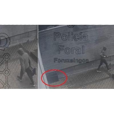 Detenido por desórdenes públicos un hombre de 43 años por depositar la maleta que hizo acordonar el Palacio de Justicia